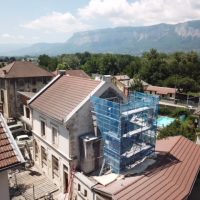 Démolition d’une maison mitoyenne à Villard-Bonnot